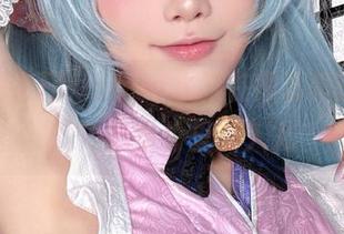 精灵村套图：aqua水淼在很认真的“玩儿”这些村里的人儿