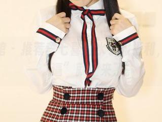 美媛馆 – 推荐李七喜的水手服福利，原图一“逼”就上来了。