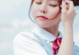 菠萝社 – 图片在线：柳侑绮Sevenbaby的纯白梦游记白得发光